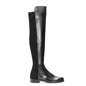 Stuart Weitzman 5050 Boot Black Leather